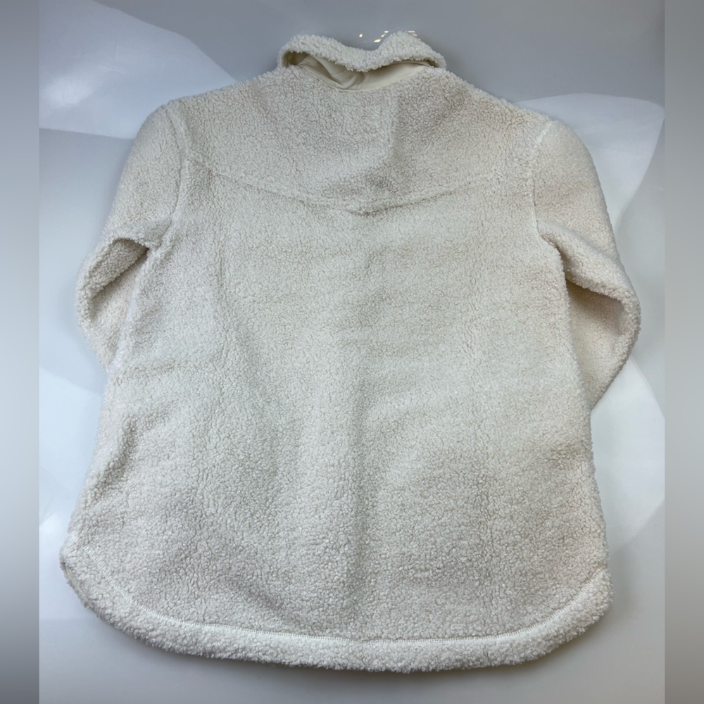 UpWest Cream Sherpa Shacket N235-35 XL UP 5 - Picture 4 of 8